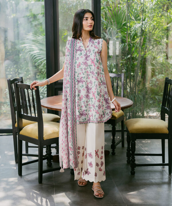 2 Piece - Printed Lawn Suit