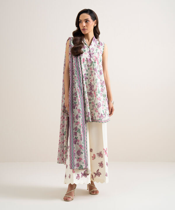 2 Piece - Printed Lawn Suit