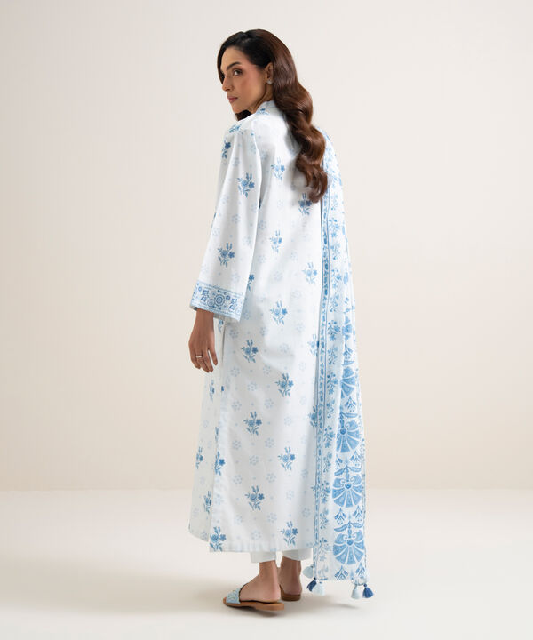 3 Piece - Printed Lawn Suit