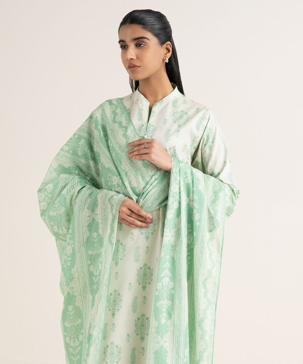 2 Piece - Printed Lawn Suit