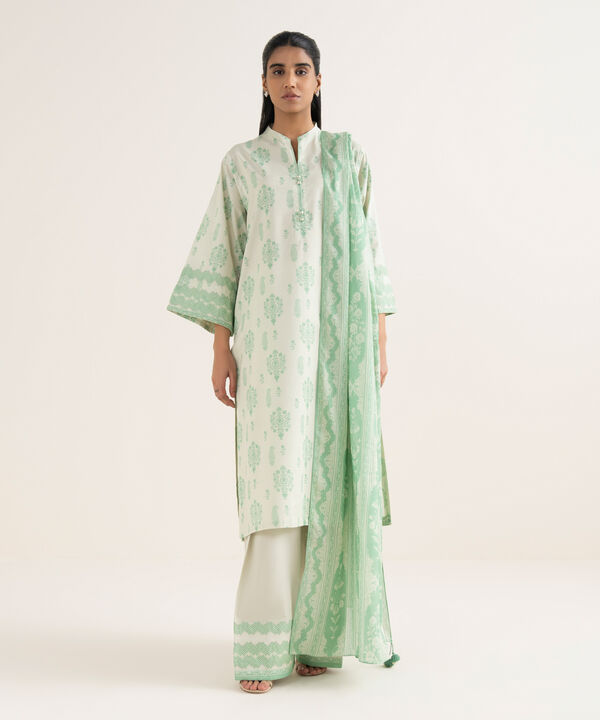 2 Piece - Printed Lawn Suit