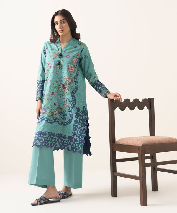 2 Piece - Printed Lawn Suit