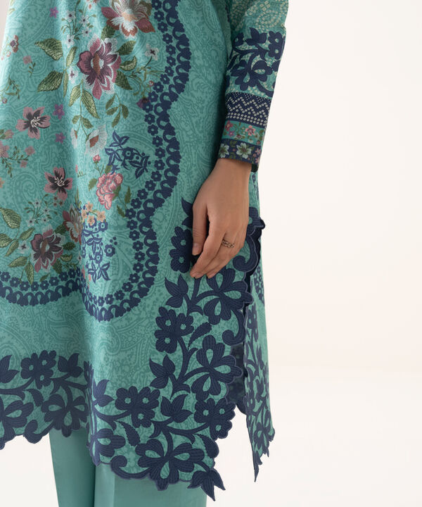 2 Piece - Printed Lawn Suit