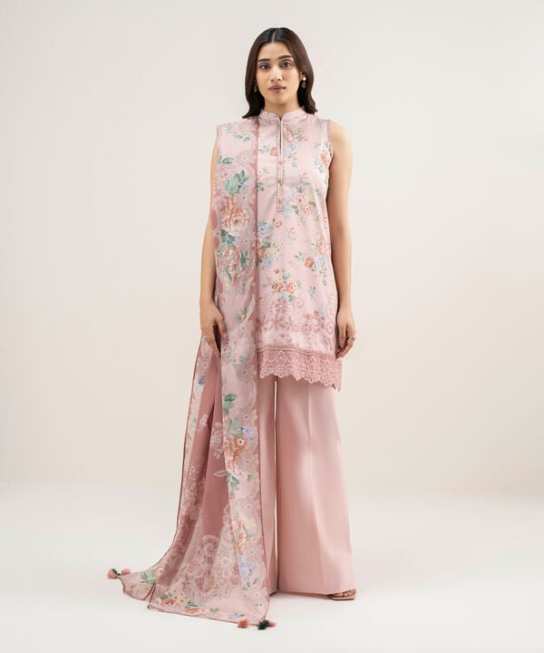 2 Piece - Printed Lawn Suit
