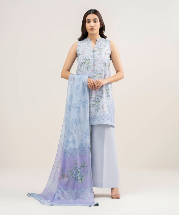 2 Piece - Printed Lawn Suit