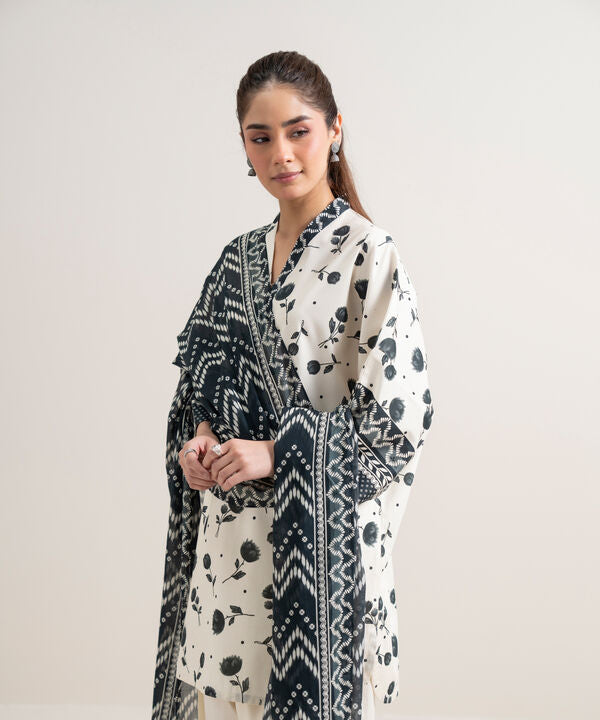 2 Piece - Printed Lawn Suit