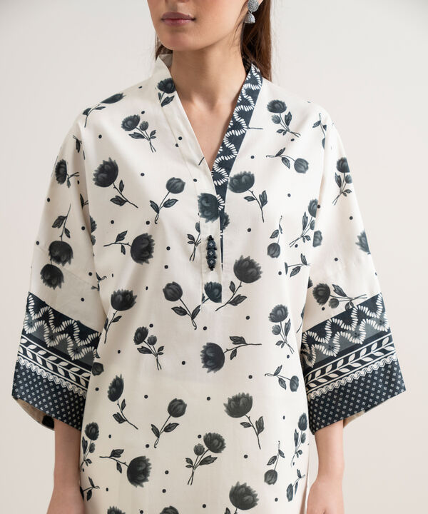 2 Piece - Printed Lawn Suit