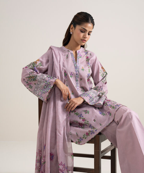 3 Piece - Printed Lawn Suit