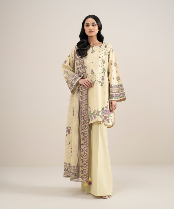 3 Piece - Printed Lawn Suit