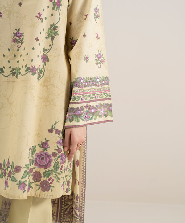 3 Piece - Printed Lawn Suit