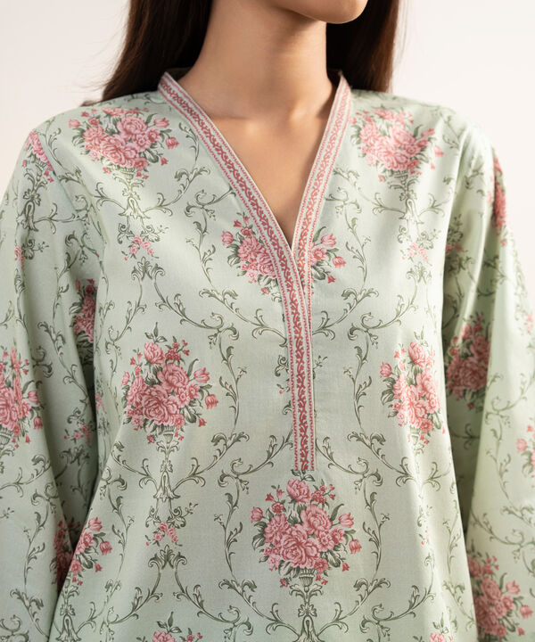 3 Piece - Embroidered Lawn Suit