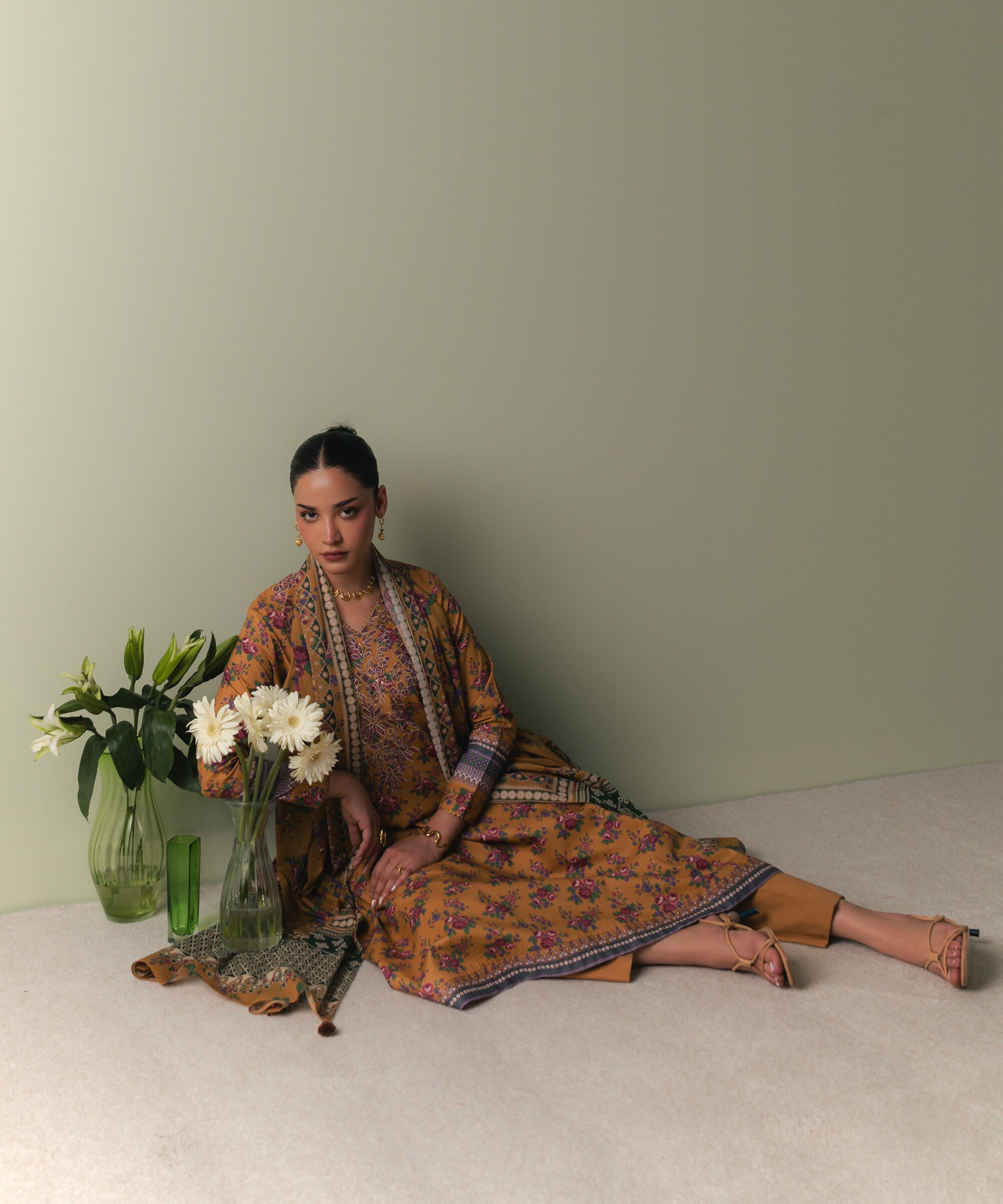 3 Piece - Embroidered Lawn Suit