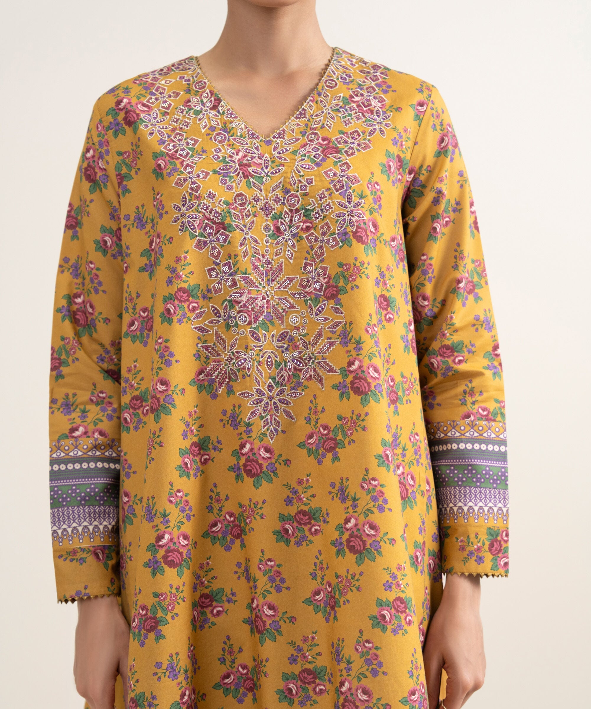 3 Piece - Embroidered Lawn Suit