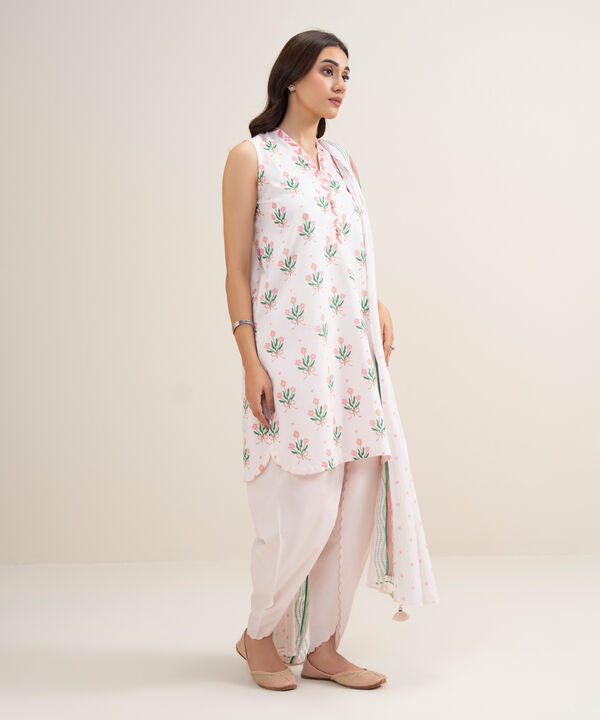 3 Piece - Printed Lawn Suit
