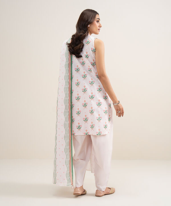 3 Piece - Printed Lawn Suit