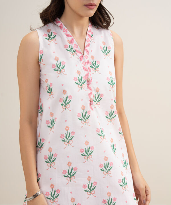 3 Piece - Printed Lawn Suit