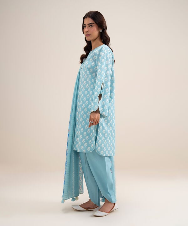 3 Piece - Printed Lawn Suit