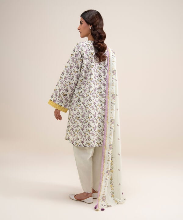 3 Piece - Printed Lawn Suit