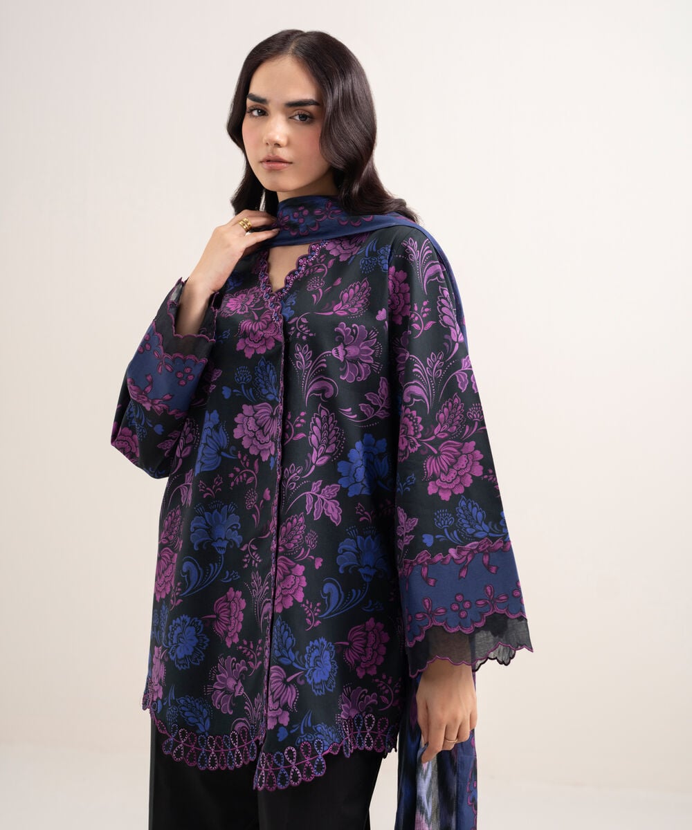 2 Piece - Embroidered Lawn Suit