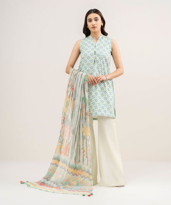 2 Piece - Printed Lawn Suit
