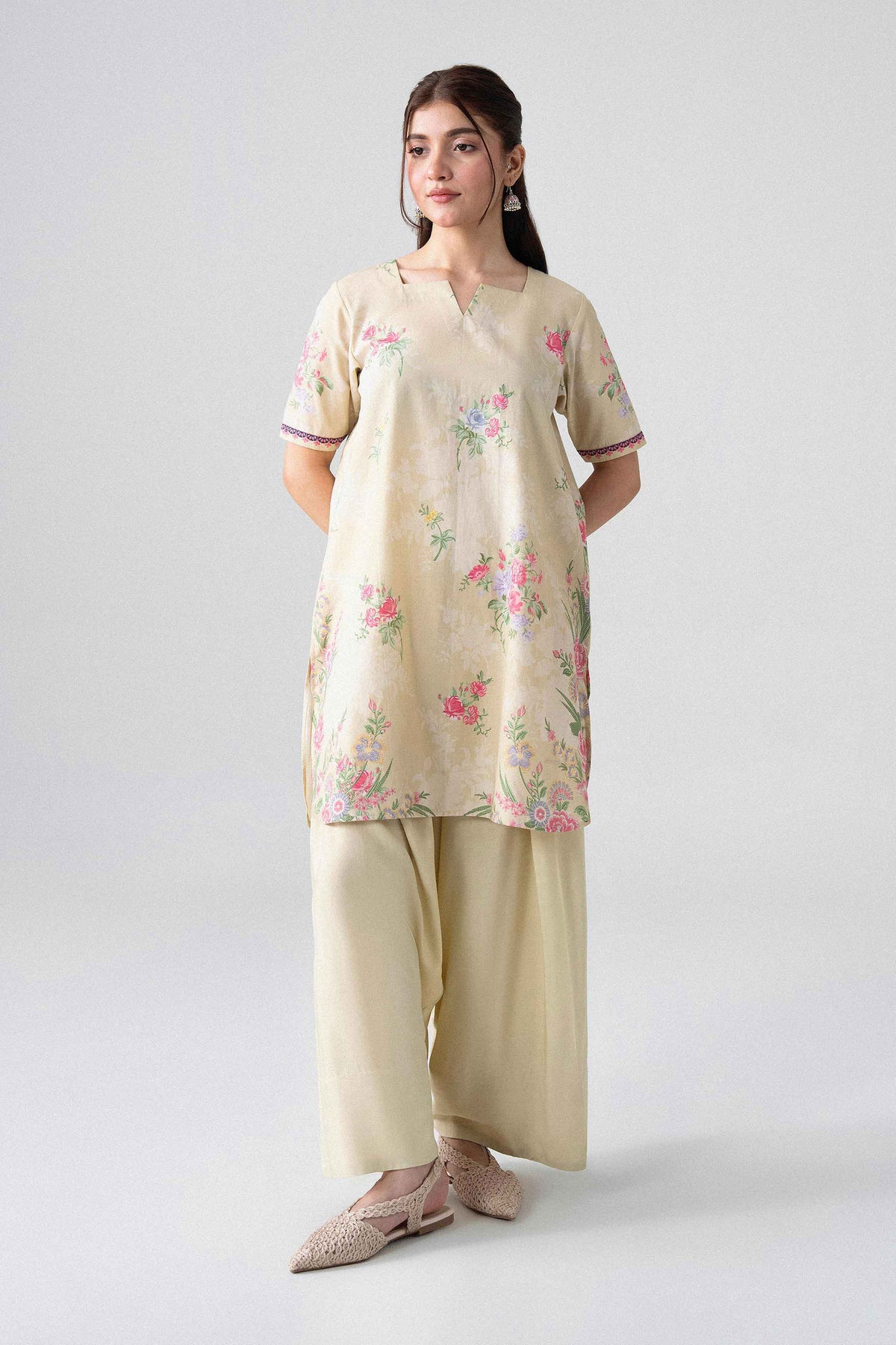 2 Piece - Digital Printed Suit - U2ST-NISHA26WV1-10