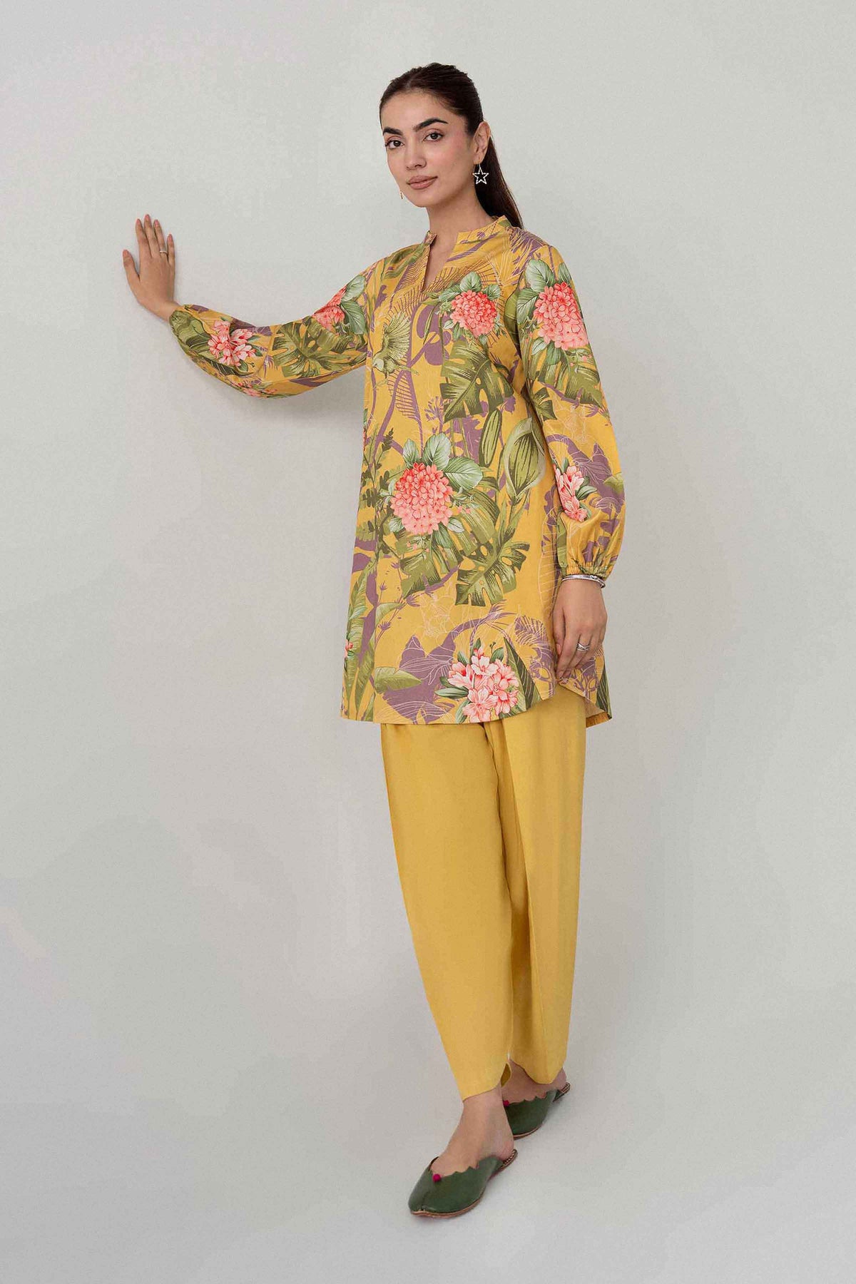 2 Piece - Digital Printed Suit - U2ST-NISHA26WV1-2