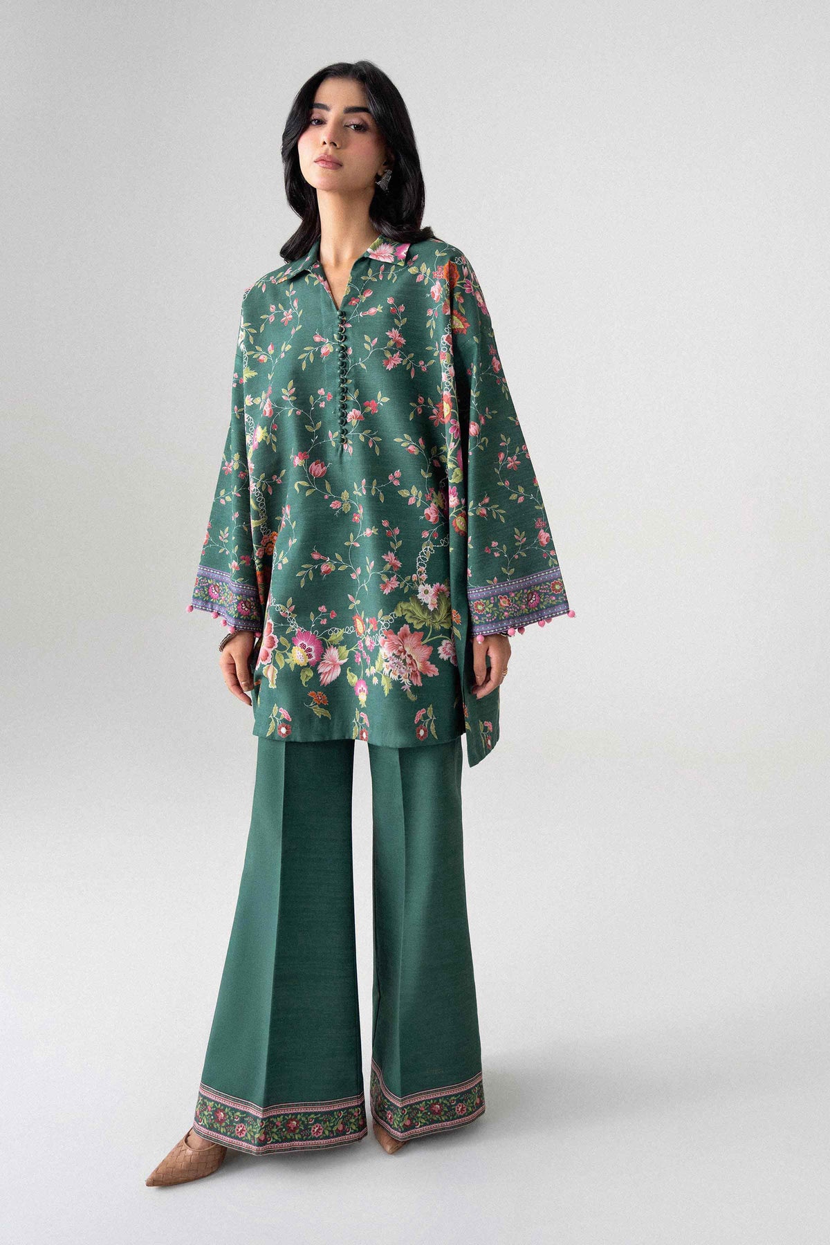 2 Piece - Digital Printed Suit - U2ST-NISHA26WV1-38