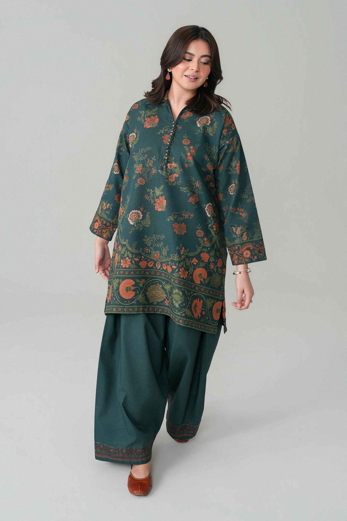 2 Piece - Digital Printed Suit - U2ST-NISHA26WV1-39