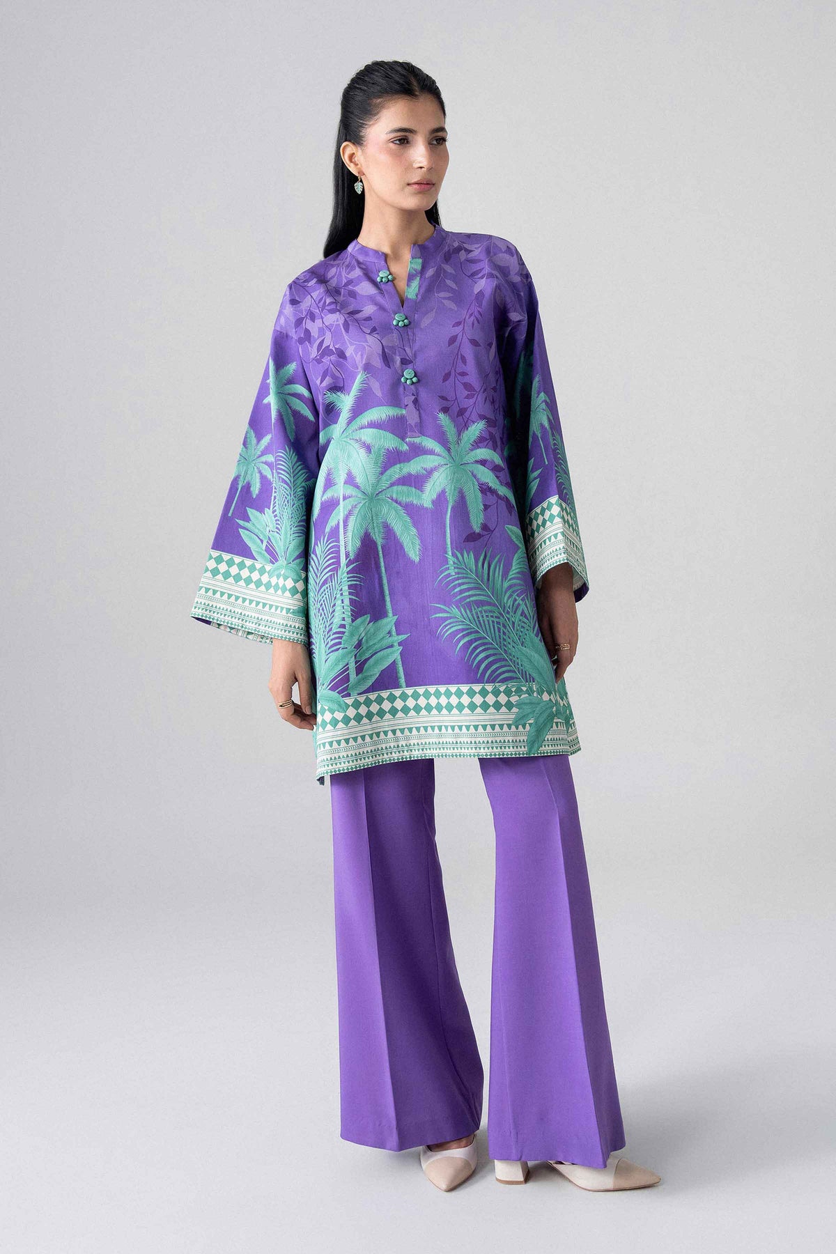 2 Piece - Digital Printed Suit - U2ST-NISHA26WV1-4