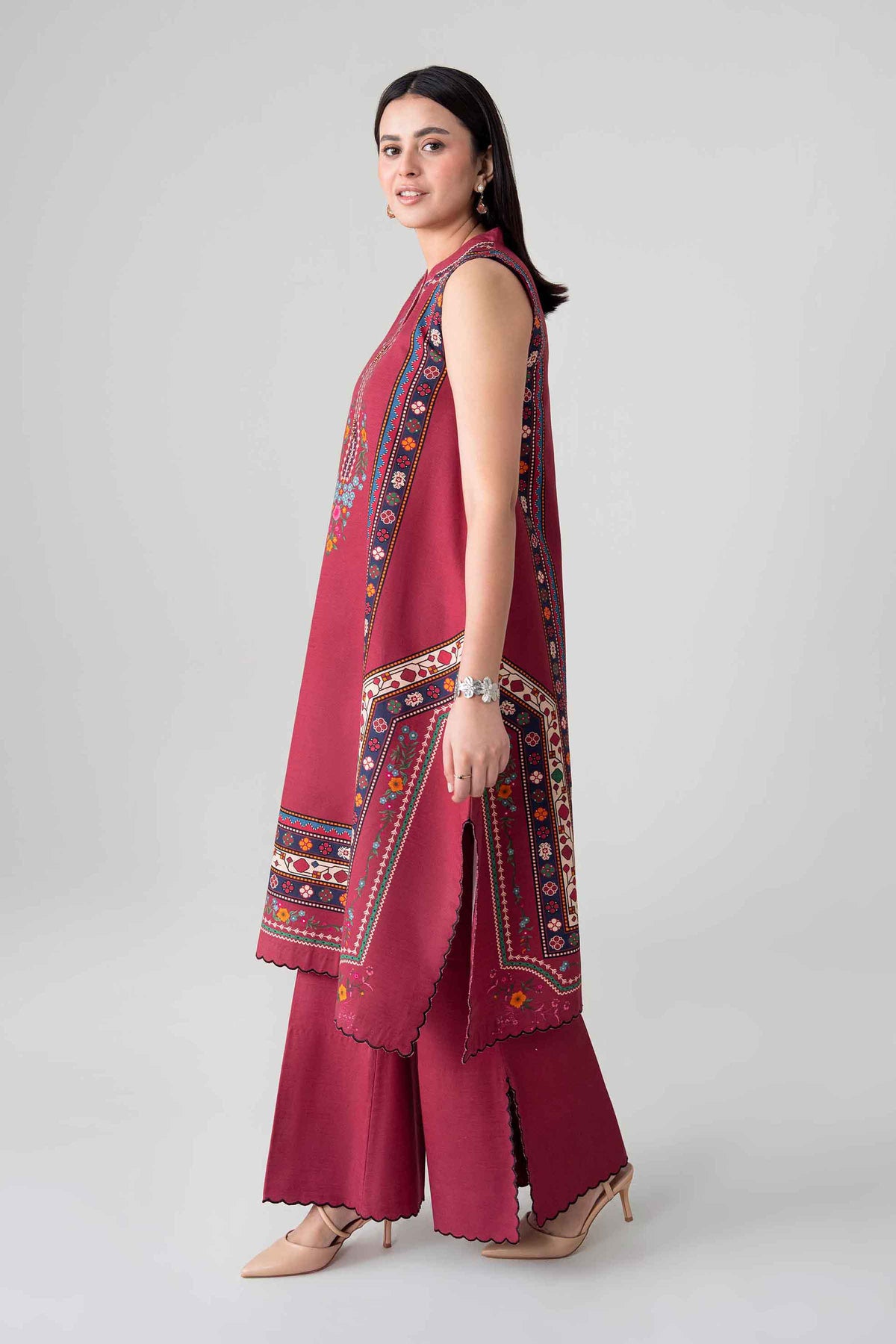 2 Piece - Digital Printed Suit - U2ST-NISHA26WV1-45
