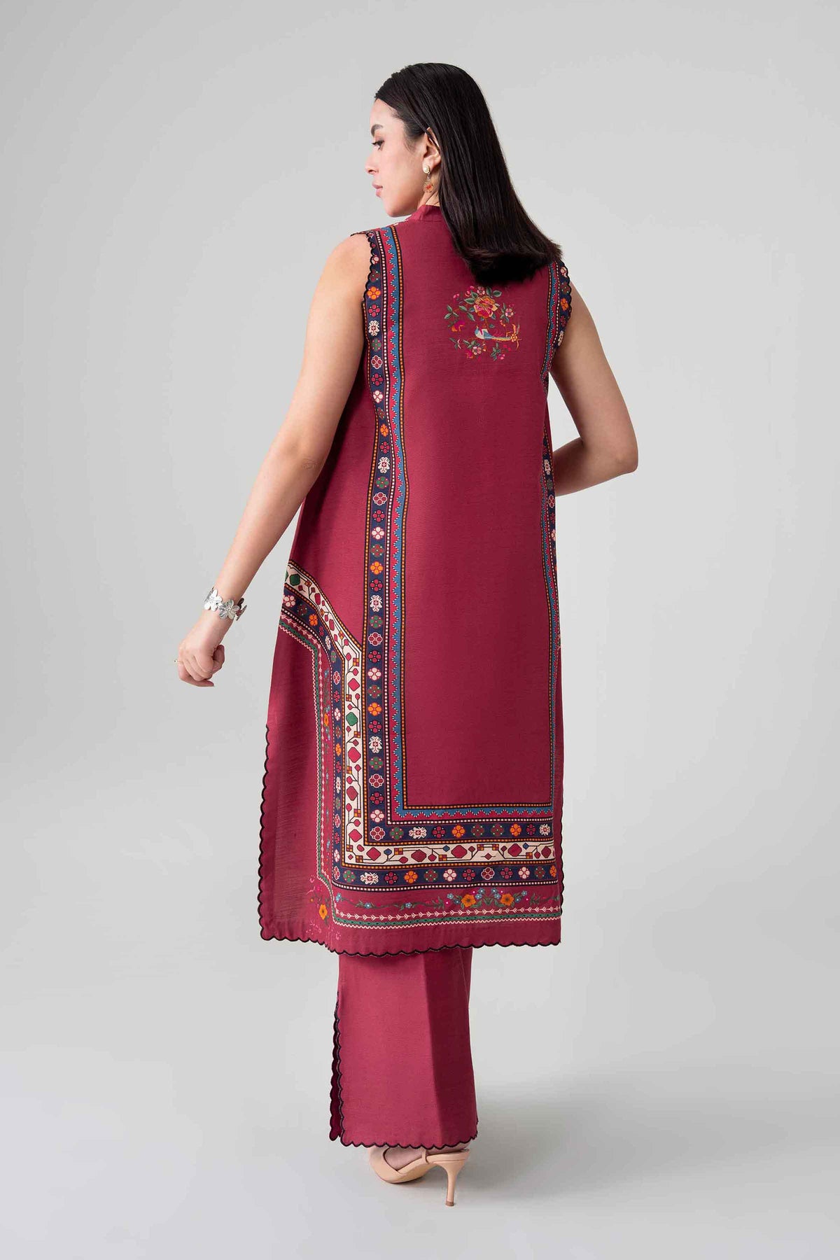 2 Piece - Digital Printed Suit - U2ST-NISHA26WV1-45