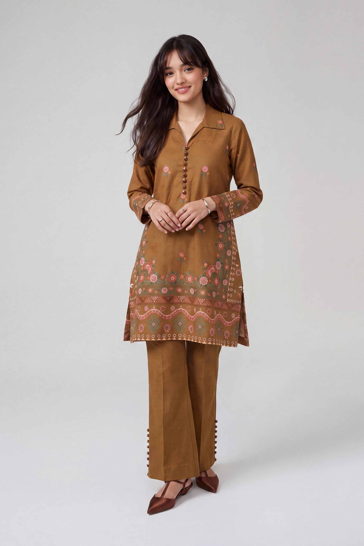 2 Piece - Digital Printed Suit - U2ST-NISHA26WV1-46