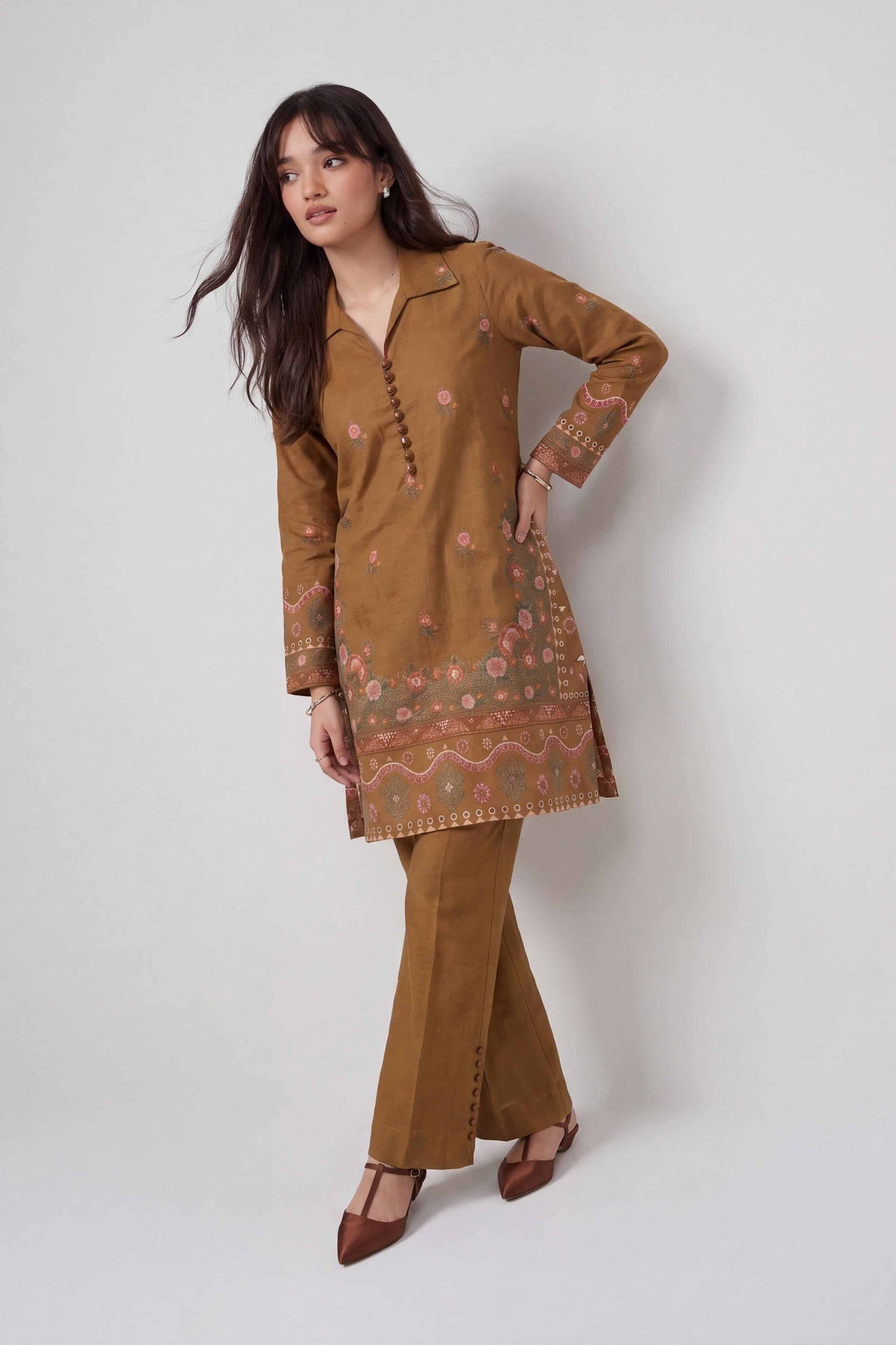 2 Piece - Digital Printed Suit - U2ST-NISHA26WV1-46