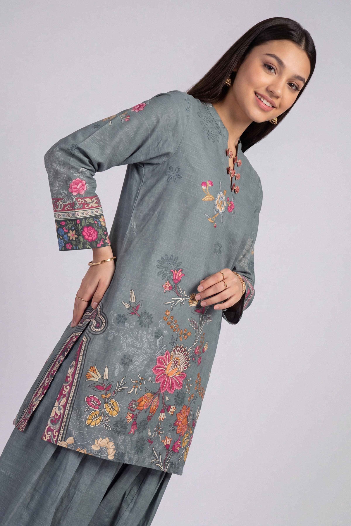 2 Piece - Digital Printed Suit - U2ST-NISHA26WV1-50