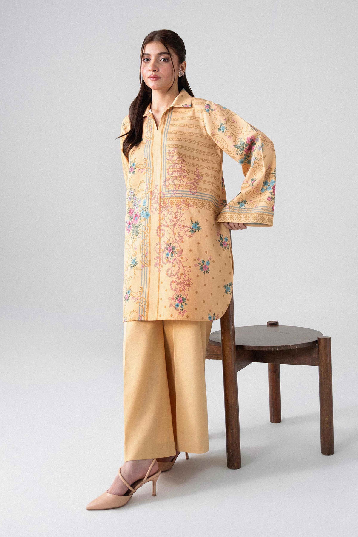 2 Piece - Digital Printed Suit - U2ST-NISHA26WV1-6