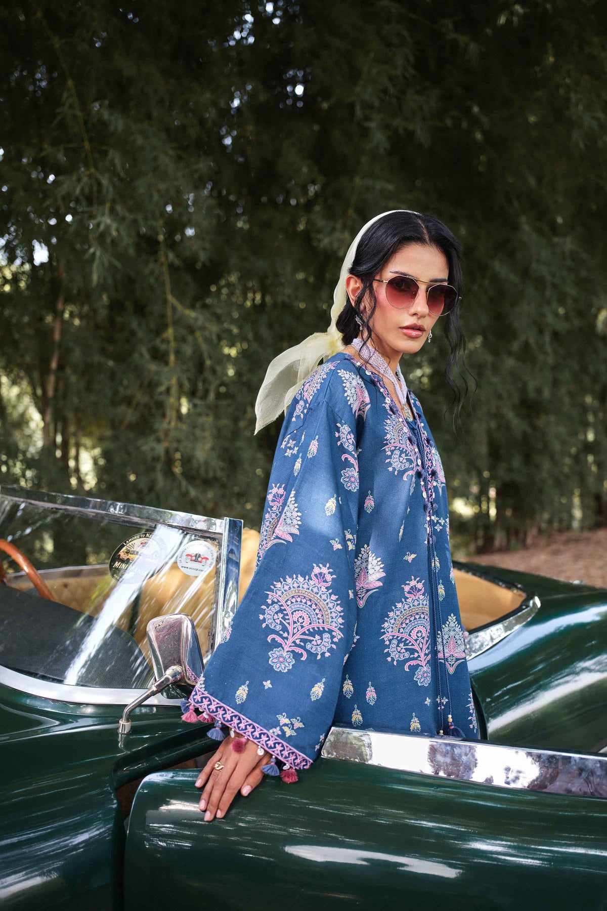 2 Piece - Printed Embroidered Suit - U2STE-NISHA26WV1-6