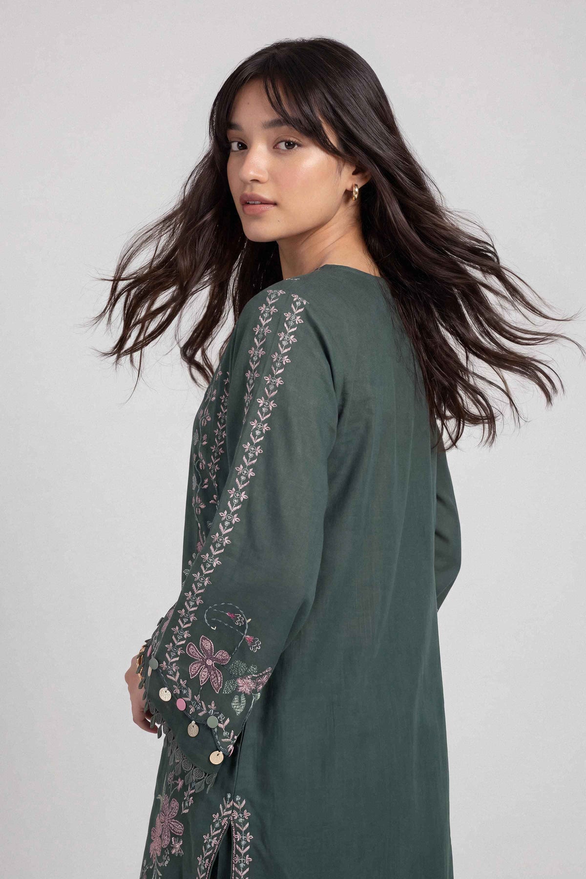 2 Piece - Embroidered Suit - U2STE-NISHA26WV1-82