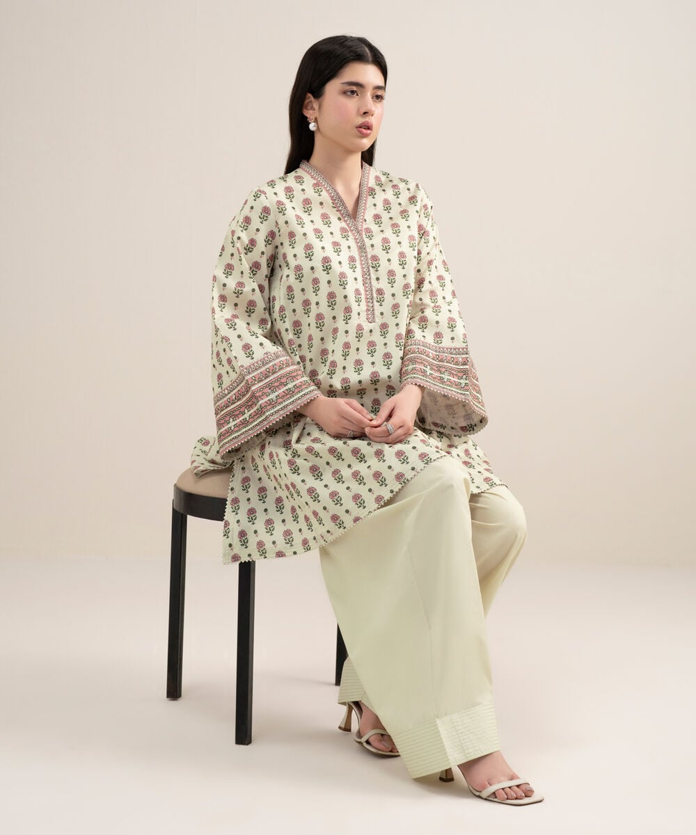 2 Piece - Printed Lawn Suit