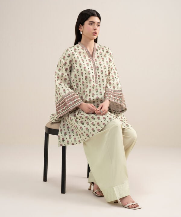 2 Piece - Printed Lawn Suit