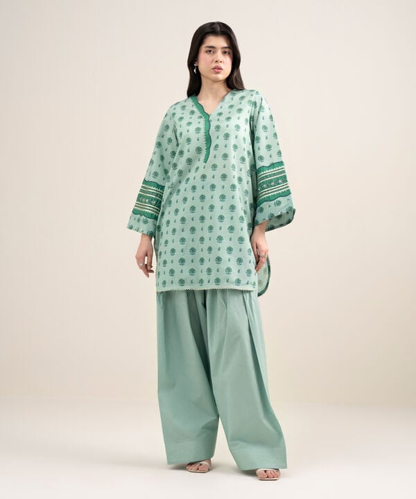 2 Piece - Printed Lawn Suit