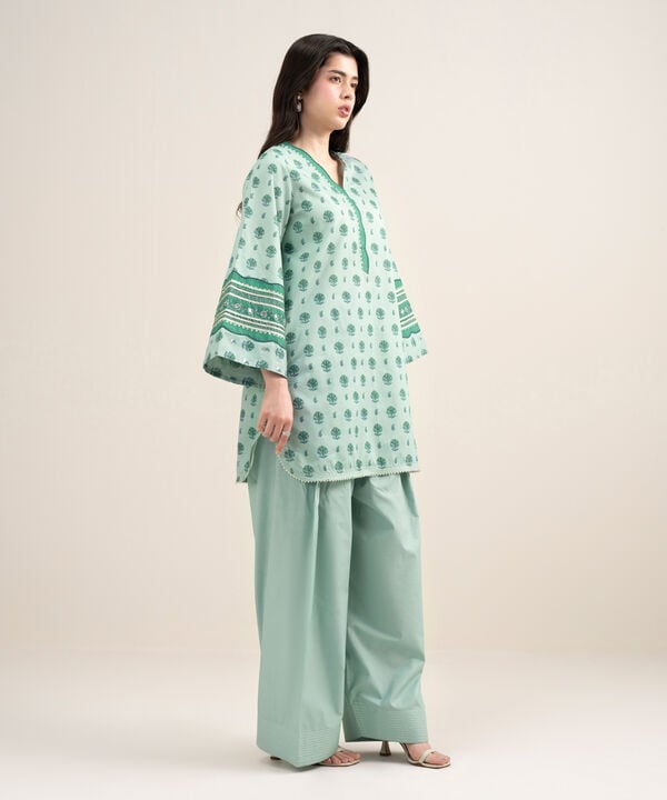 2 Piece - Printed Lawn Suit