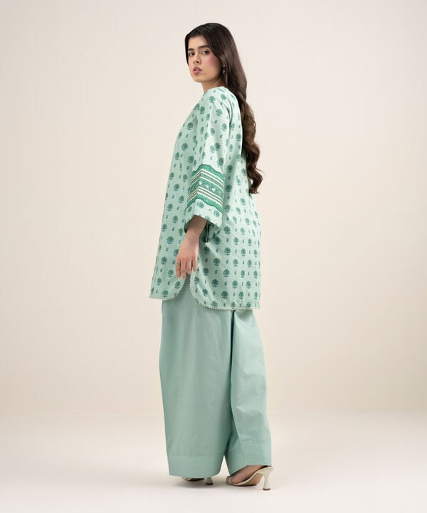 2 Piece - Printed Lawn Suit