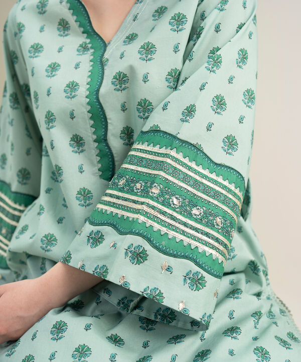 2 Piece - Printed Lawn Suit