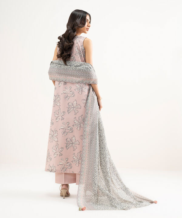 3 Piece - Printed Lawn Suit