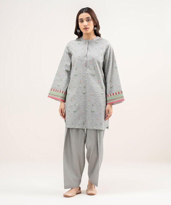 2 Piece - Printed Lawn Suit