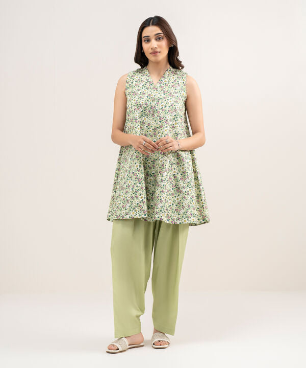 2 Piece - Printed Lawn Suit