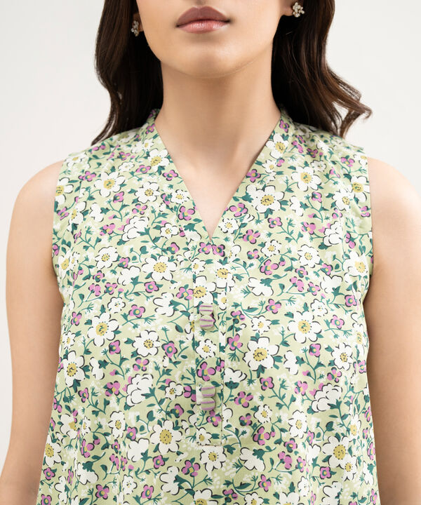 2 Piece - Printed Lawn Suit