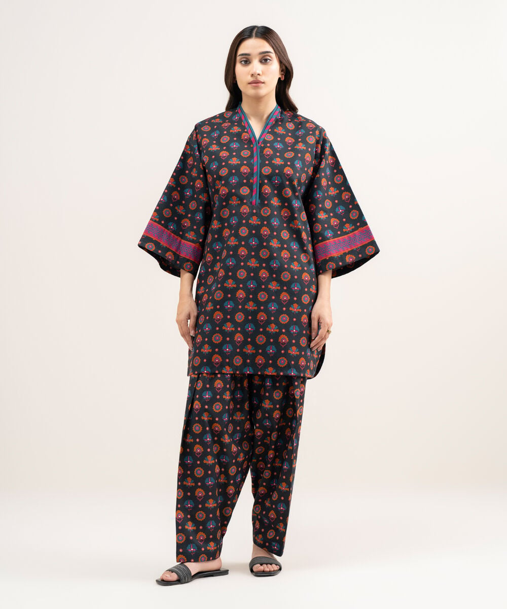 2 Piece - Printed Lawn Suit