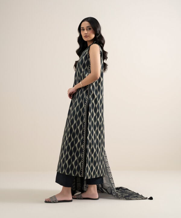 3 Piece - Printed Lawn Suit