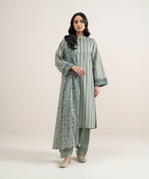 3 Piece - Printed Lawn Suit